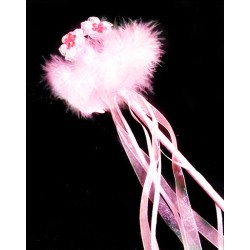 WD021-CRYSTAL FLOWER CROWN WAND